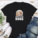 Hope Ya Like Dogs Standard Tee Black