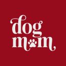 Dog Mom Script Standard Tee Red